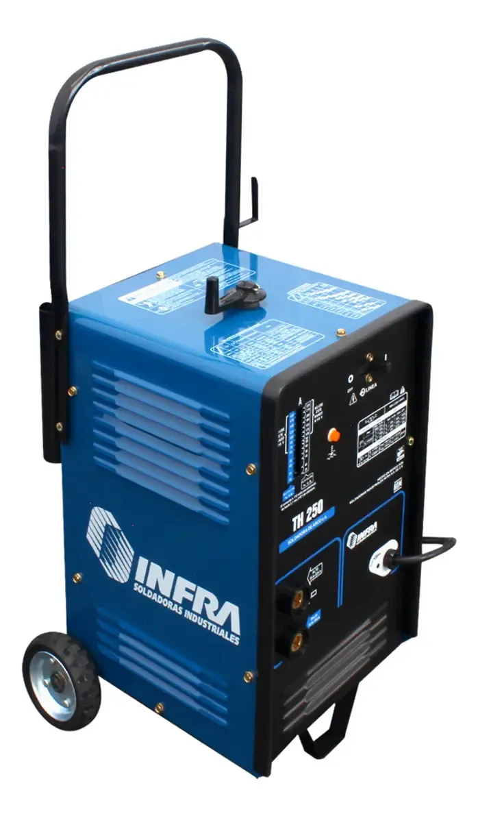 Soldadora inverter Infra TH 250 color azul
